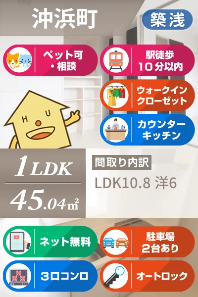 エル・ソル沖浜 302のお部屋の特徴