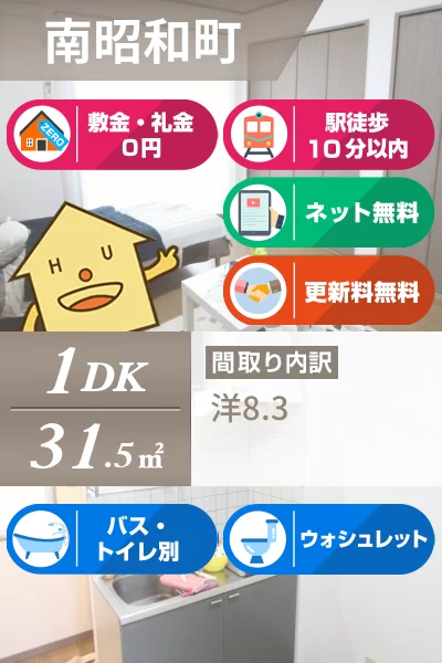 CASA南昭和 304のお部屋の特徴