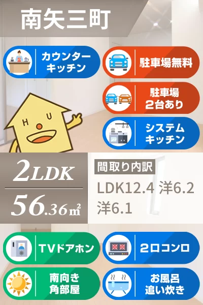 シャーメゾン城西A 101のお部屋の特徴