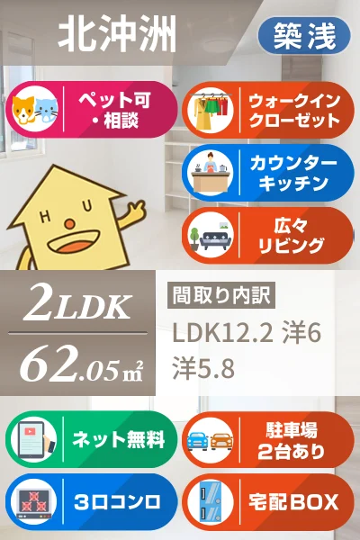 ロイヤルハイム 102のお部屋の特徴