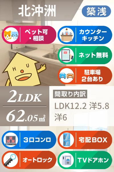 ロイヤルハイム 103のお部屋の特徴