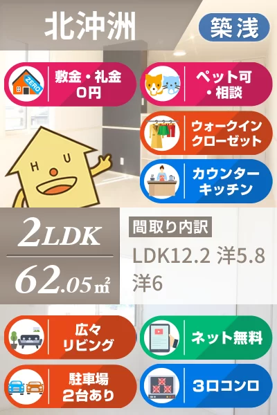 ロイヤルハイム 302のお部屋の特徴