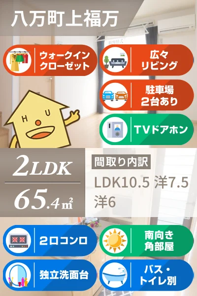 フローラルヒルズ 102のお部屋の特徴
