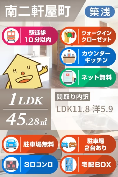 ベレオユトリア 103のお部屋の特徴