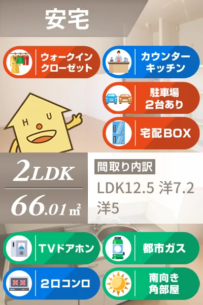 グランMORI 103のお部屋の特徴