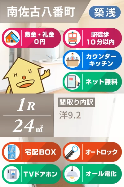 ブランモンターニュ 103のお部屋の特徴