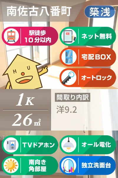 ブランモンターニュ 307のお部屋の特徴