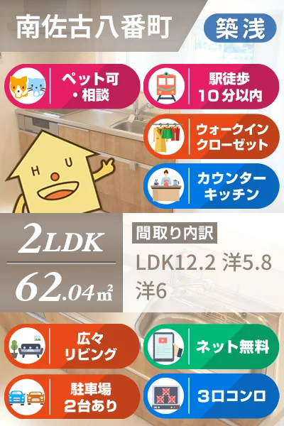 コモド 103のお部屋の特徴