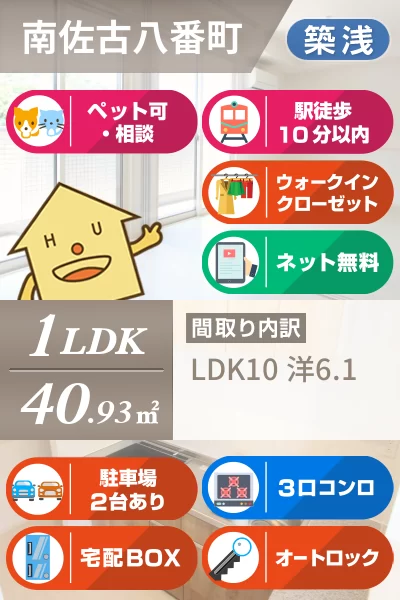 コモド 305のお部屋の特徴