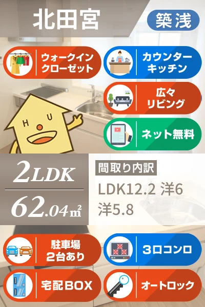 シエルコート 302のお部屋の特徴