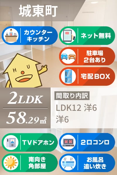 プレール城東 102のお部屋の特徴