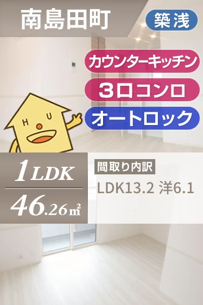 フルール 203のお部屋の特徴