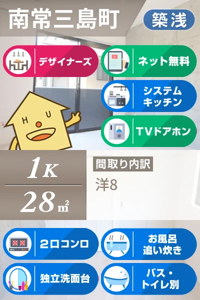 ピース・カルマ 301のお部屋の特徴