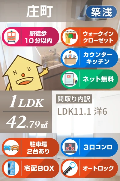 緑風 205のお部屋の特徴