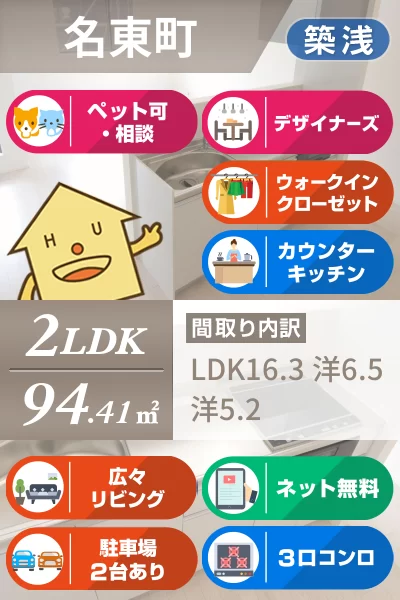 ピース・グロリアA棟 06のお部屋の特徴