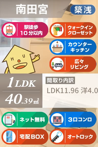 アンベリール 202のお部屋の特徴