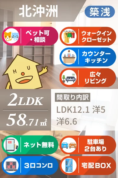 ロイヤルサンA 103のお部屋の特徴