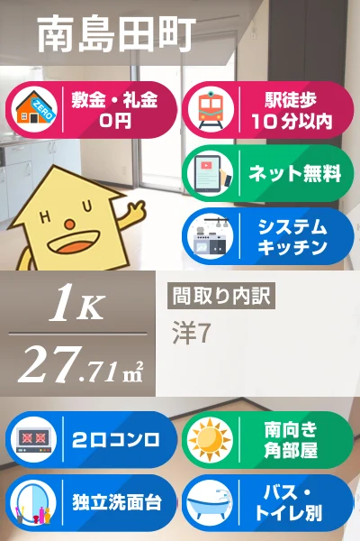 ラヴィ・アン・ドゥII 101のお部屋の特徴