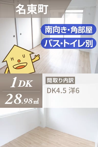 ビレッジハウス名東2号棟 201のお部屋の特徴