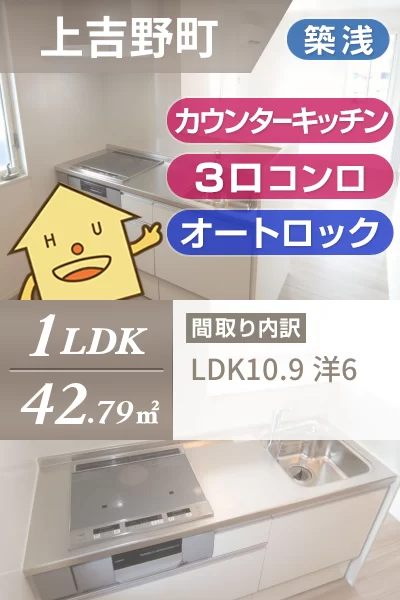 シャルマン上吉野 301のお部屋の特徴