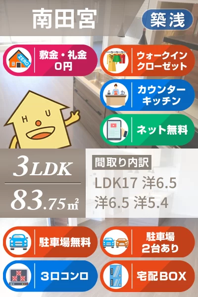 プレミアス 201のお部屋の特徴