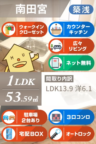 プレミアス 305のお部屋の特徴