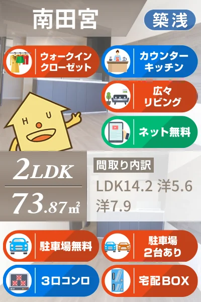 プレミアス 306のお部屋の特徴