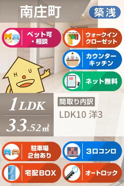 エル・ソル南庄町 103のお部屋の特徴