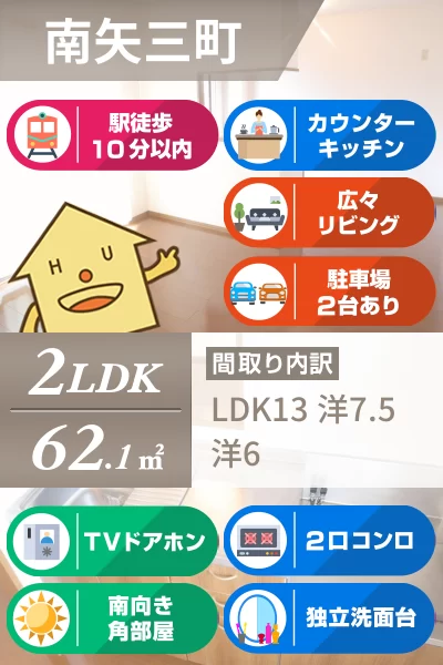 グランシャリオD棟 D201のお部屋の特徴