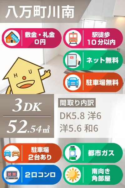シャーメゾン八万 5番館 208のお部屋の特徴