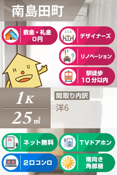 アトリエ蔵本 202のお部屋の特徴