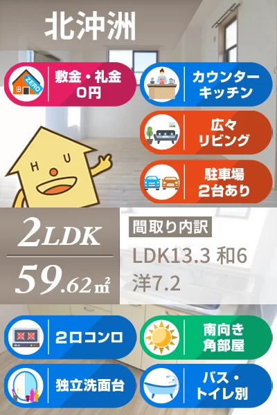 フォブールブリエB棟 301のお部屋の特徴