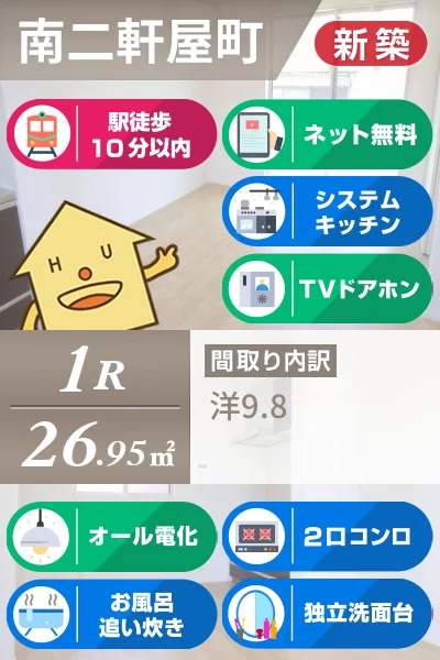 ボンヌエトワール 101のお部屋の特徴