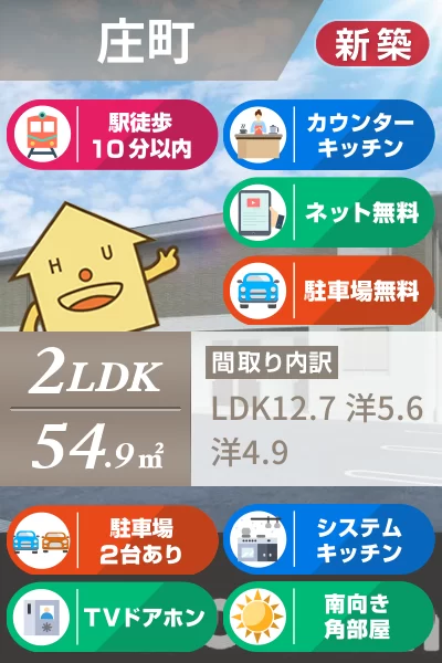 シャーメゾン レ・フレールVI 101のお部屋の特徴