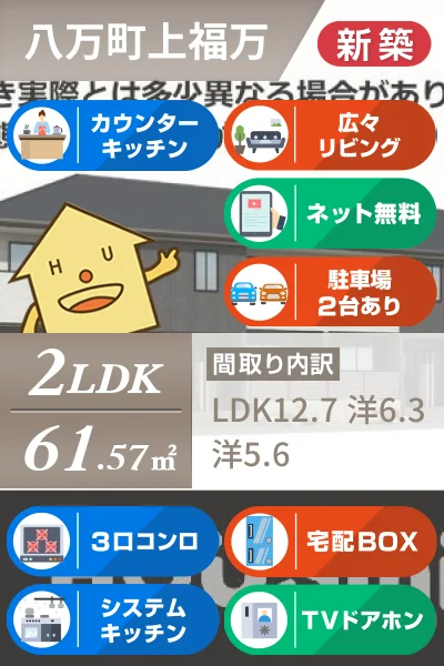 グランツ上福万 A棟 206のお部屋の特徴