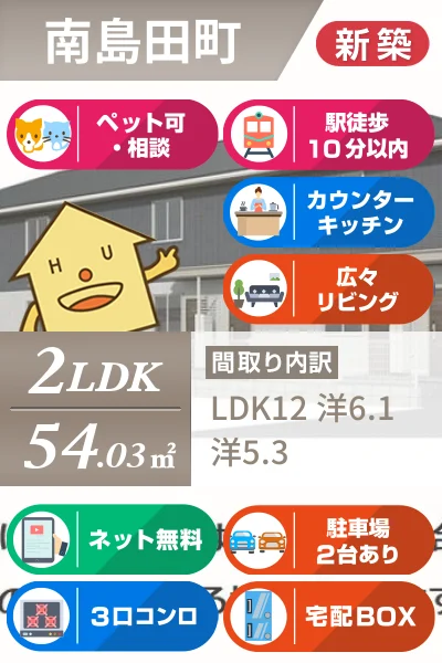 HICOII 101のお部屋の特徴