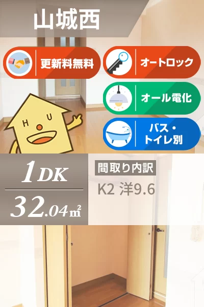 リバティマンション 4-Fのお部屋の特徴