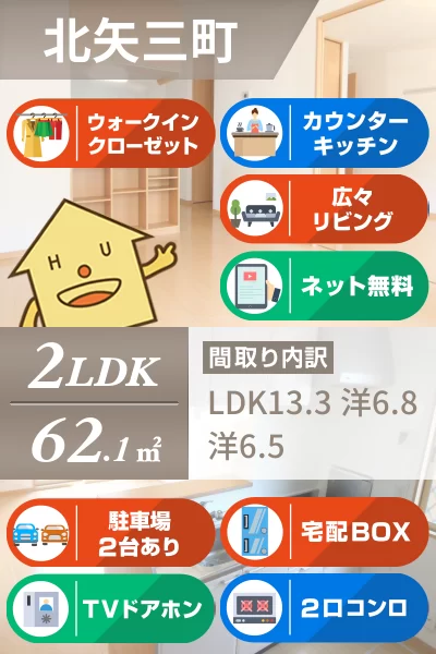 セジュールマホロ B201のお部屋の特徴