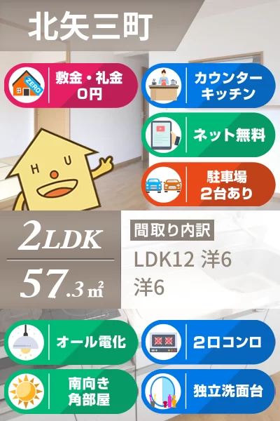 スターハイツ(北矢三) 105のお部屋の特徴