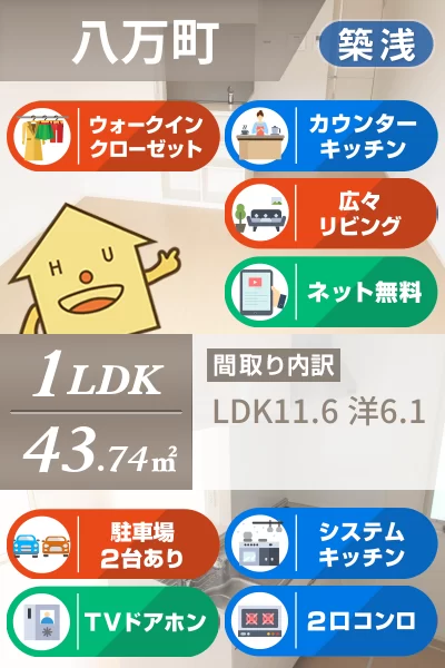 ホワイトバードIIA 103のお部屋の特徴