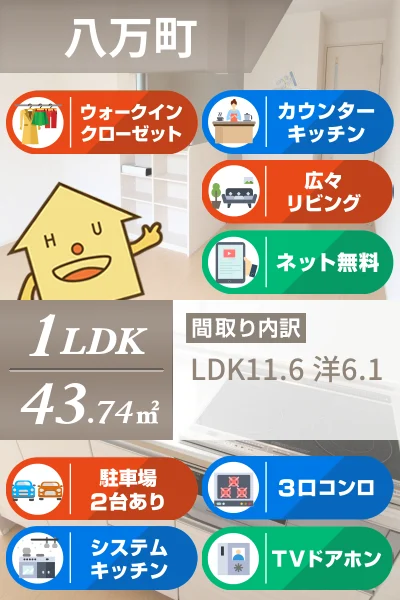 ホワイトバードIIA 203のお部屋の特徴