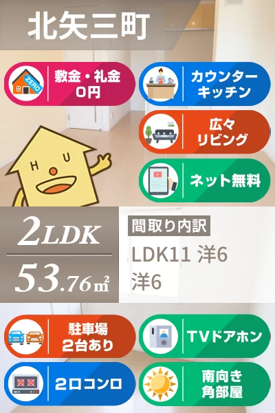 エーデルハイム 1-107のお部屋の特徴