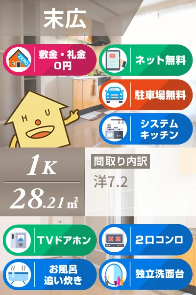 シャーメゾンM 103のお部屋の特徴