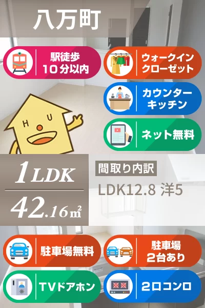 シャーメゾン弐丈 203のお部屋の特徴