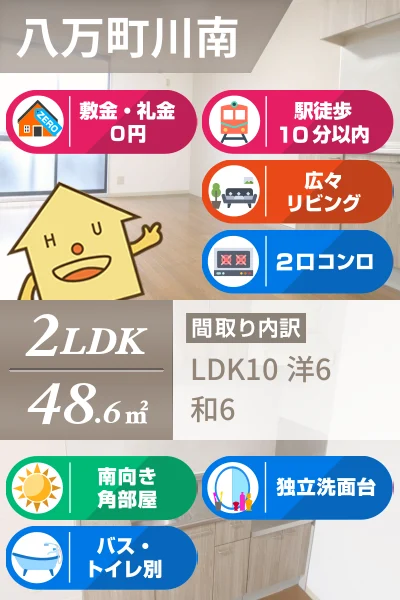 ディアス川南 C棟 121のお部屋の特徴