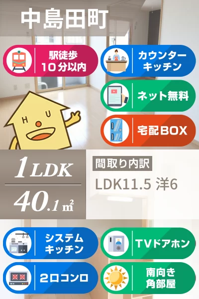 サンライズ 101のお部屋の特徴