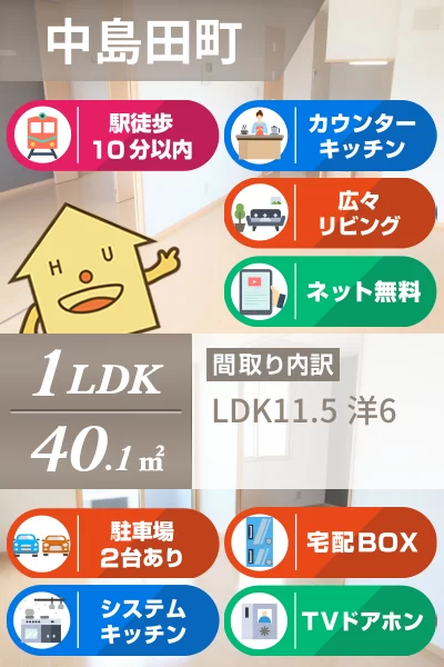 サンライズ 106のお部屋の特徴