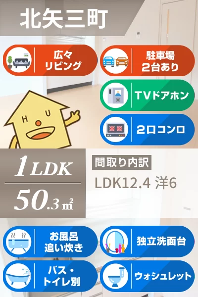 Ms’壱番館 202のお部屋の特徴