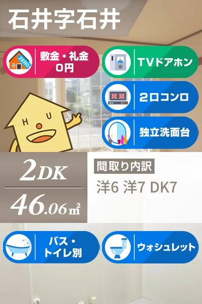 メゾン.ド ファミーユA 101のお部屋の特徴