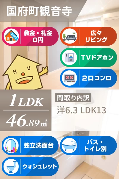 FINE HEIGHTS 103のお部屋の特徴